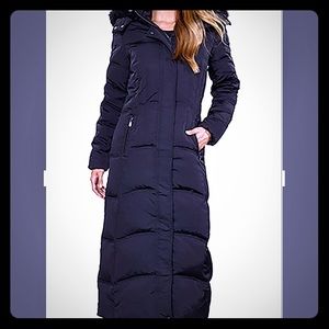Brand new floor length parka